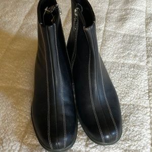 🆕Timberland Leather Wedge Ankle Boots NWOT